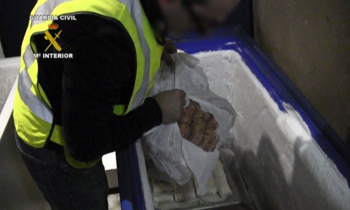 Archivo -     La Guardia Civil, en el marco de la operación 'Opson' 