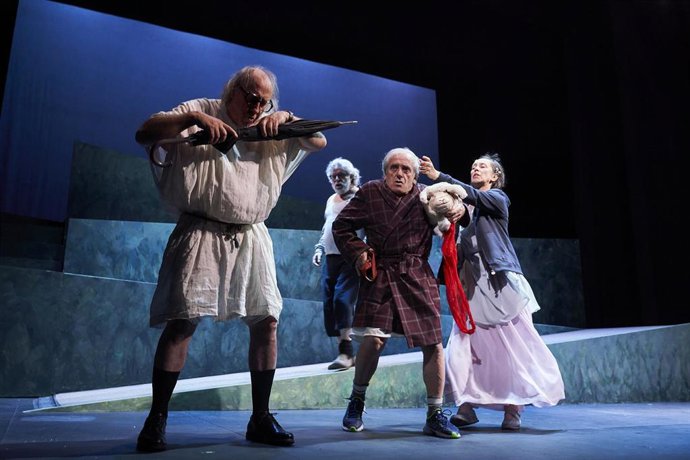 Archivo - Representación de la obra 'Que salga Aristófanes'