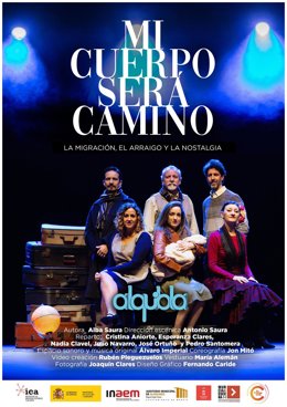 La compañía Alquibla Teatro de Murcia pondrá en escena 'Mi Cuerpo Será Camino' de Alba Saura