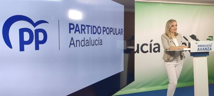 La portavoz del PP de Andalucía, Maribel Torregrosa