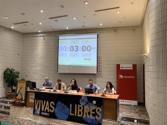 Mesa nacional de Iniciativa del Poble Valenci-Compromís, este sábado en Alicante