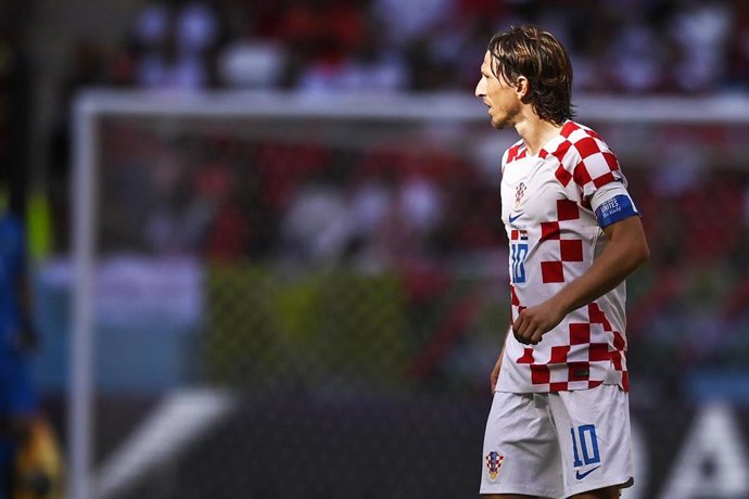 Luka Modric con Croacia