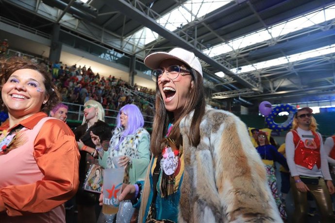 Asistentes al festival Horteralia de Cáceres.