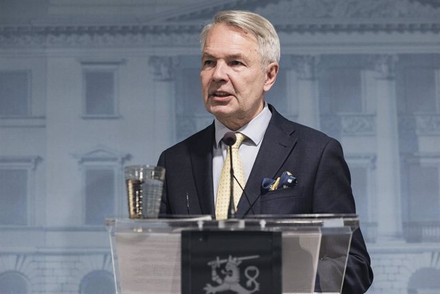 Archivo - El ministro de Exteriores de Finlandia, Pekka Haavisto 