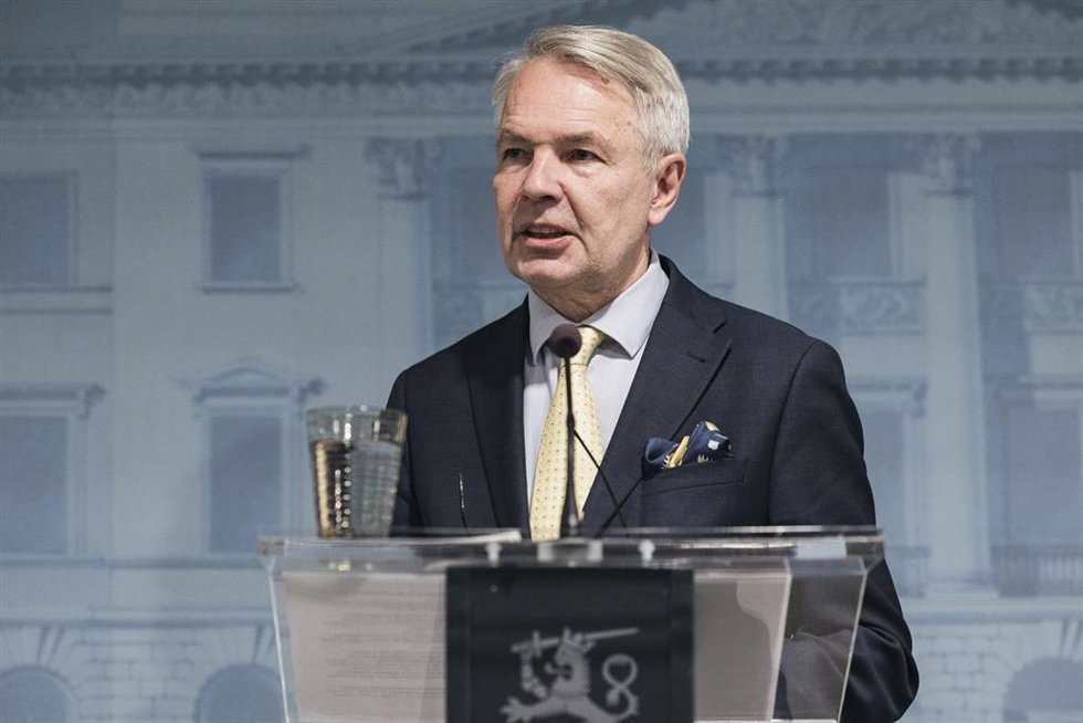 Archivo - El ministro de Exteriores de Finlandia, Pekka Haavisto