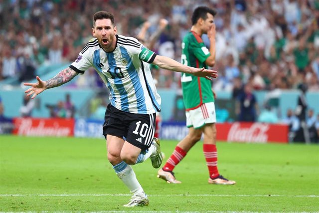 El capitán de la selección argentina, Leo Messi