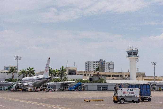 Archivo - Aeropuerto Rafael Núñez de Cartagena de Indias, Colombia