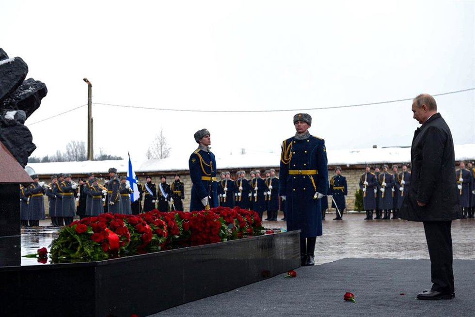 Archivo - El presidente de Rusia en la región de Pskov en marzo de 2020. 