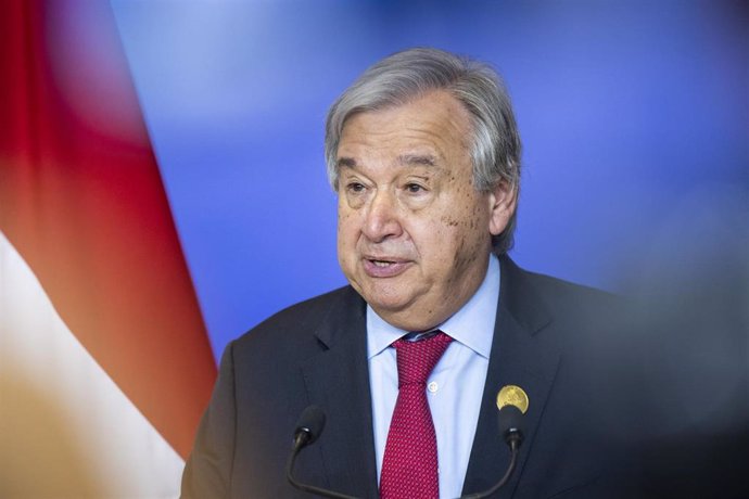 El secretario general de Naciones Unidas, António Guterres. 