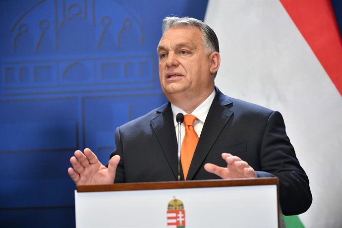 Archivo - El primer ministro húngaro, Viktor Orbán