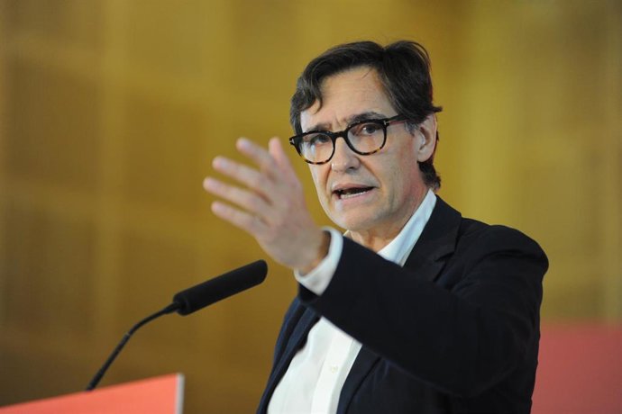 El primer secretario del PSC, Salvador Illa