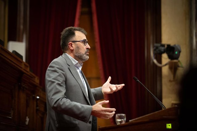 Archivo - El diputat d'ERC Lluís Salvadó 