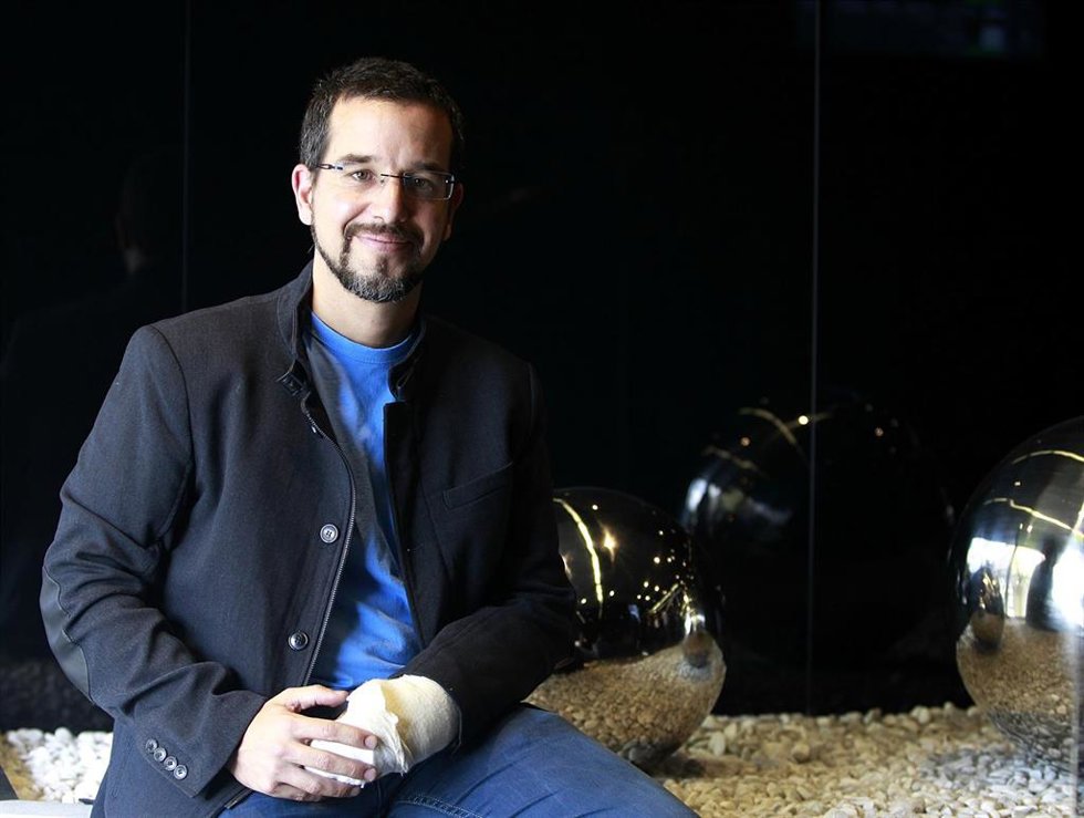 Archivo - Imgen de recurso de Sergio Pascual,exsecretario de Oganización de Podemos durante una entrevista a Europa Press