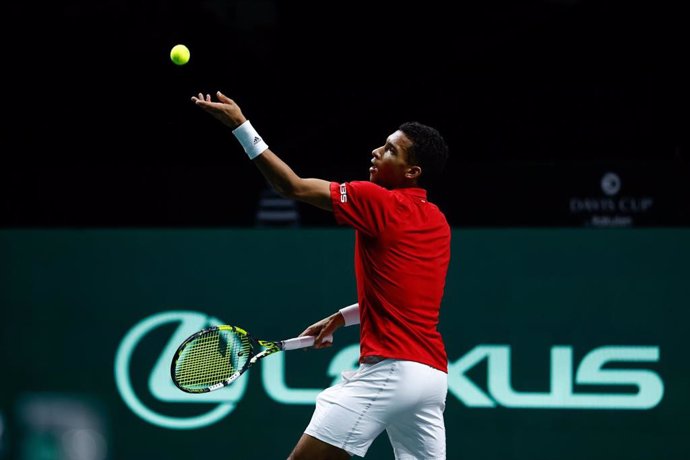 Felix Auger-Aliassime dio el triunfo definitivo a Canadá para ganar a Australia en la final de la Copa Davis en Málaga.