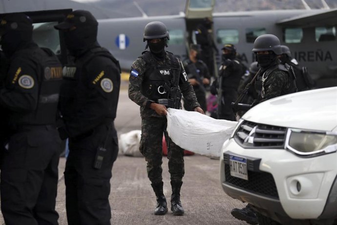 Imagen de archivo de la Policía hondureña