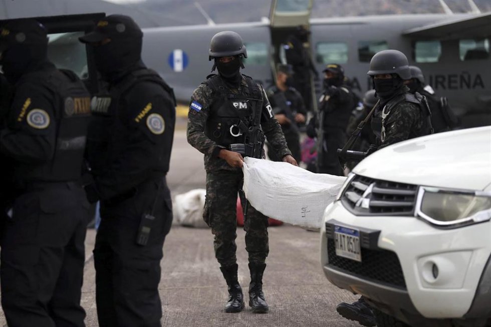 Imagen de archivo de la Policía hondureña