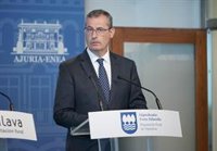 Olano acepta la dimisión de Millán y dice que "estas actitudes no tienen cabida en el gobierno de la Diputación"