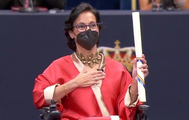 Archivo - Teresa Perales, Premio Princesa de Asturias de los Deportes 2021.