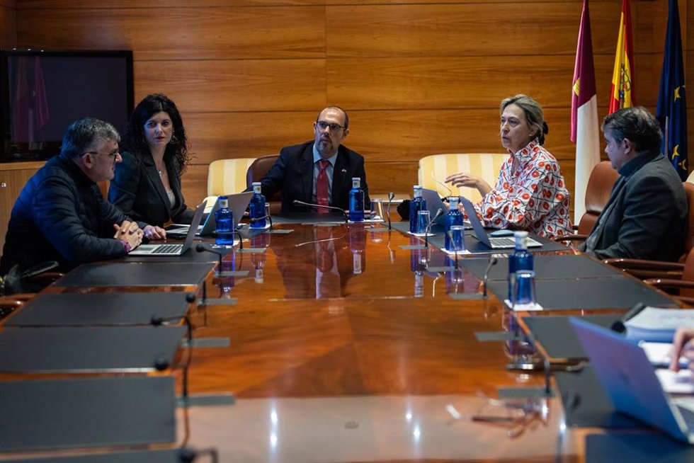 Mesa de las Cortes.