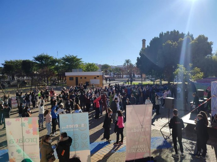 Imagen de archivo de la pasada Celebración de la Mesa de Capacidades, en Alcalá de Guadaíra.
