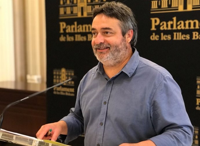Archivo - El diputado de MÉS per Mallorca en el Parlament, Joan Mas