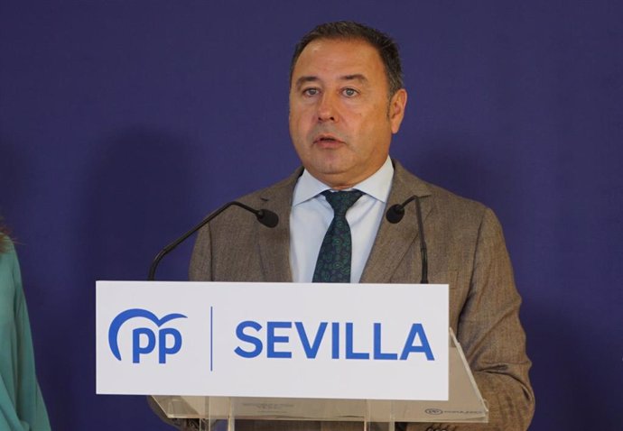 Ricardo Sánchez, presidente del PP de Sevilla.