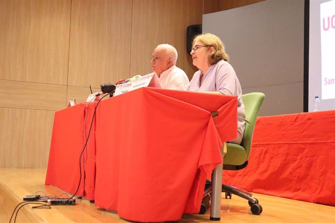 Presentación del informe 'Yo trabajo gratis' de UGT