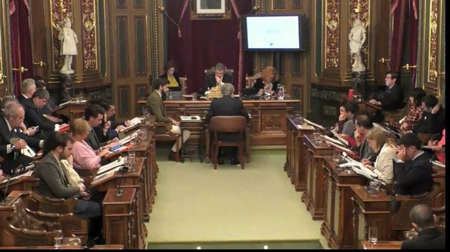 Archivo - Pleno en el Ayuntamiento de Bilbao para debatir las enmiendas a la totalidad y parciales presentadas a los presupuestos de 2023.