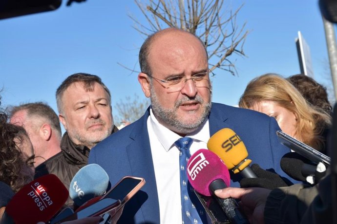 El vicepresidente regional, José Luis Martínez Guijarro.