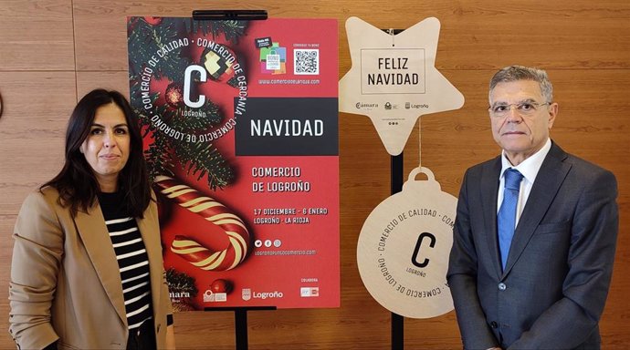 El Ayuntamiento de Logroño y la Cámara de Comercio ponen en marcha la nueva campaña de Navidad para dinamizar el comercio local