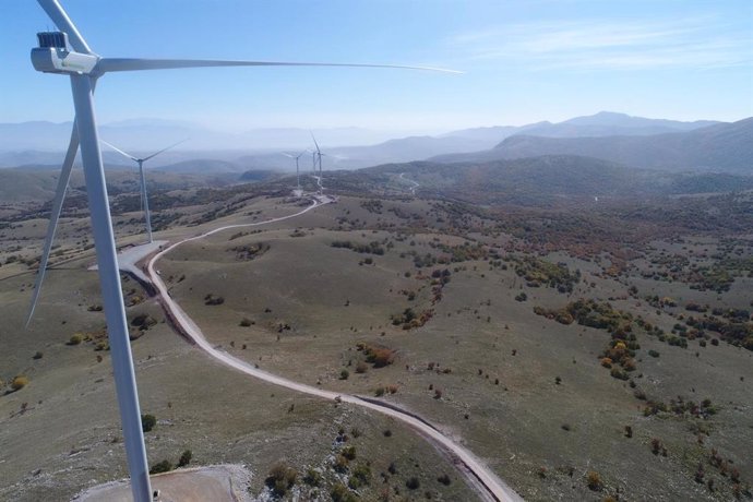 Parque eólico Askio III de Iberdrola en Grecia