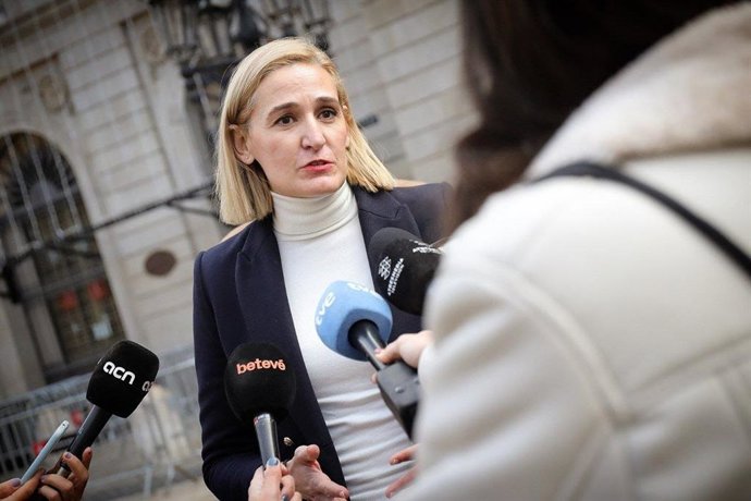 Archivo - La portavoz de Ciudadanos en el Ayuntamiento de Palma, Eva Pomar.