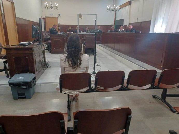 Archivo - Imagen del juicio a la enfermera de la cárcel de Huelva.