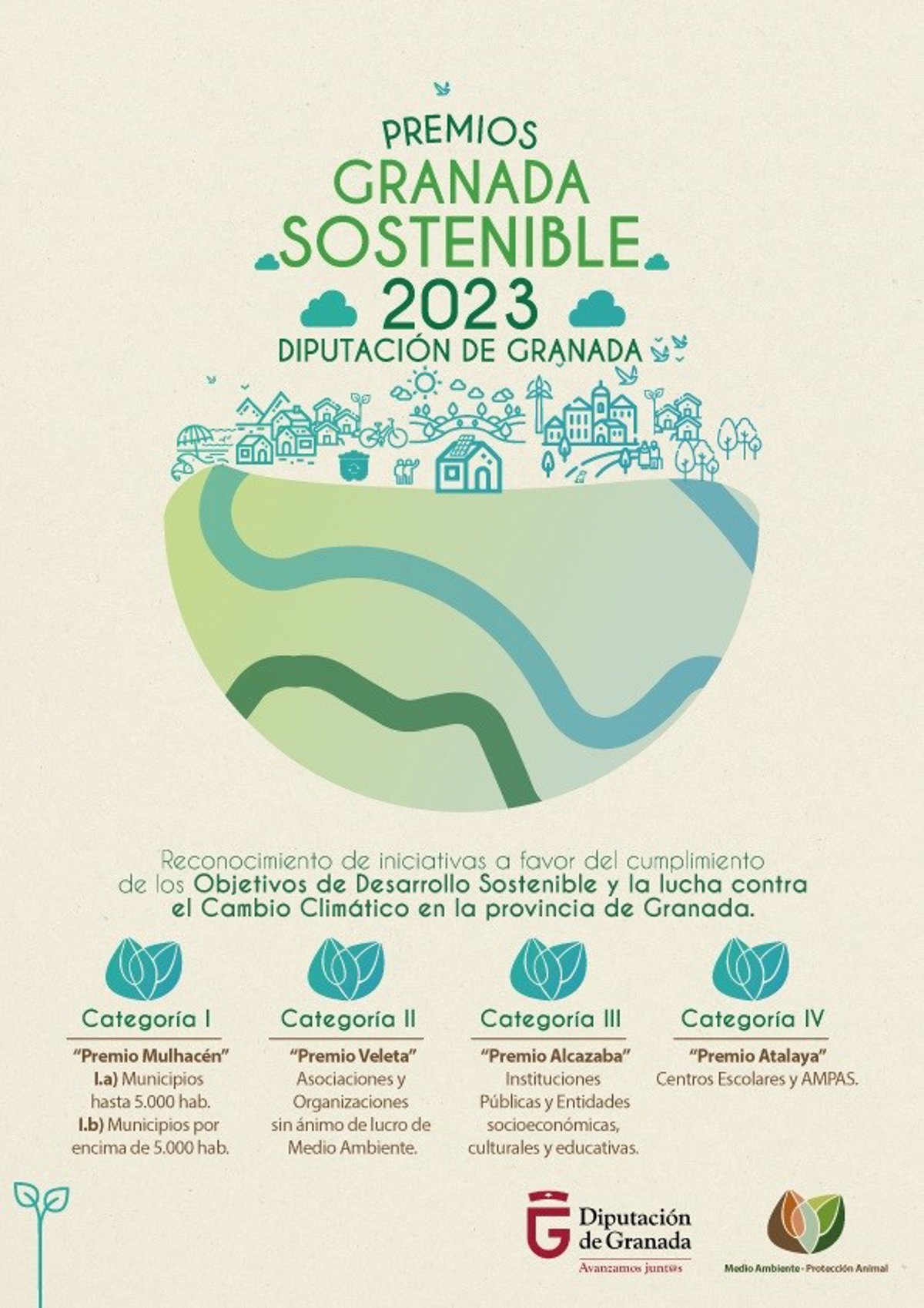 heno Fácil de leer Alfombra de pies La Diputación de Granada convoca los Premios Granada Sostenible para  reconocer la labor frente al cambio climático