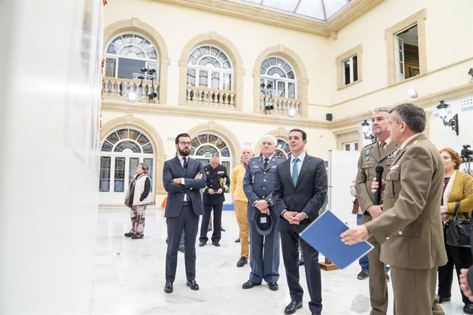 Inauguración exposición Los de la Corona al Rescate de Melilla, 1919-1922