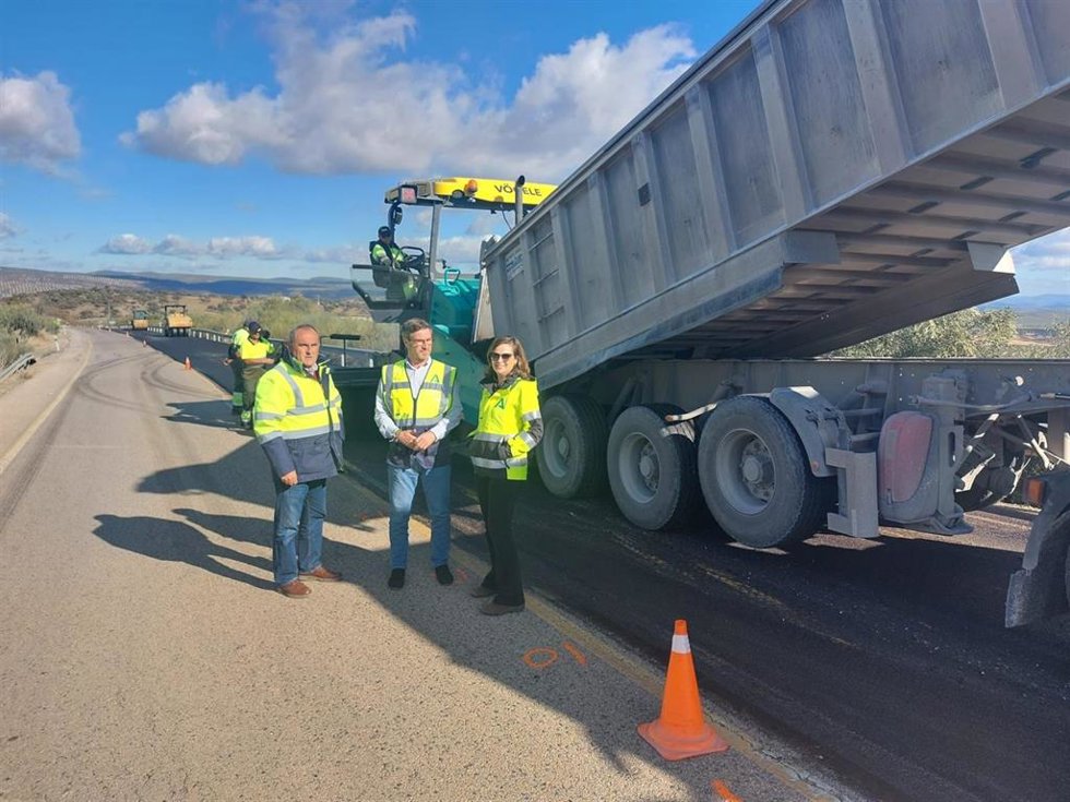 Vsita a los trabajos en la A-301