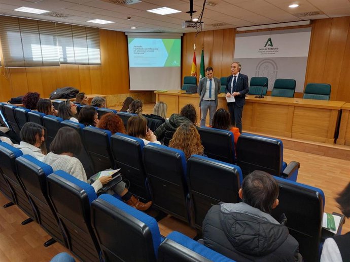 Jornada sobre mejora de la calidad en atención infantil temprana celebrada en Granada.
