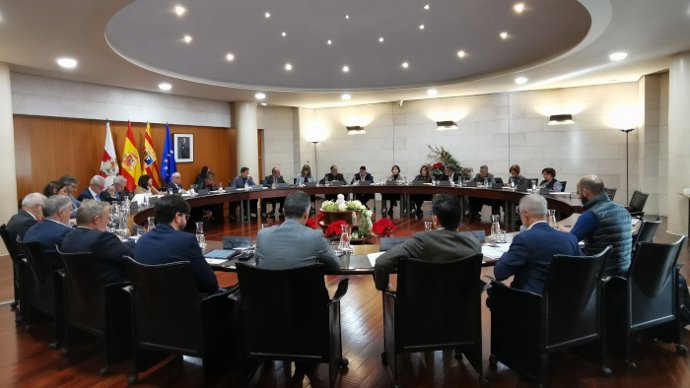 Sesión del pleno ordinario de la DPH del mes de noviembre.