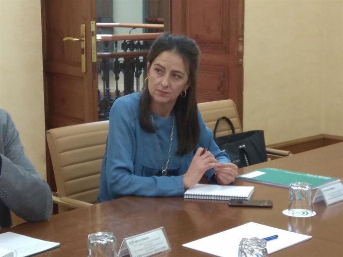 Archivo - La delegada de la Junta en Almería, Aránzazu Martín, en una imagen de archivo.