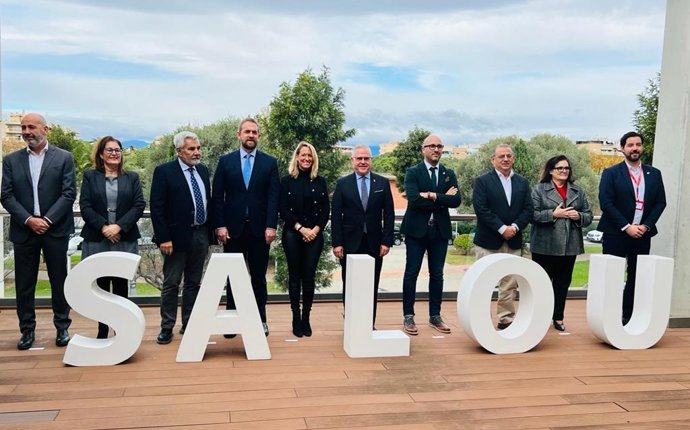Fernando Valdés, Maria Eugnia Gay i representants polítics i del sector turístic de la província de Tarragona