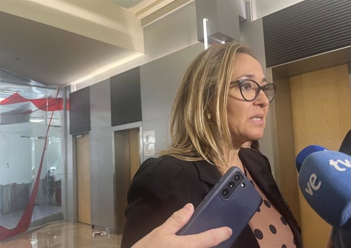 La consejera de Presidencia y Relaciones Institucionales, Mayte Pérez.