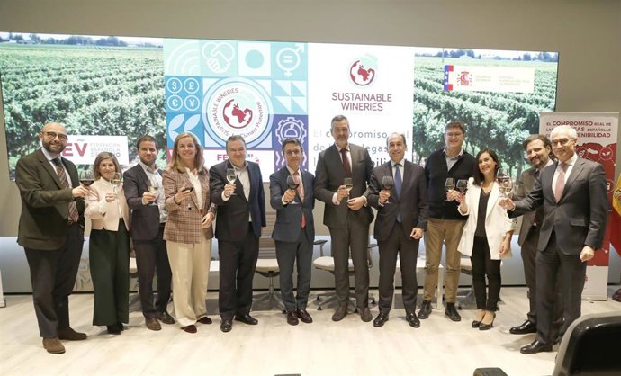 La FEV presenta el sello 'Sustainable Wineries for Climate Protection