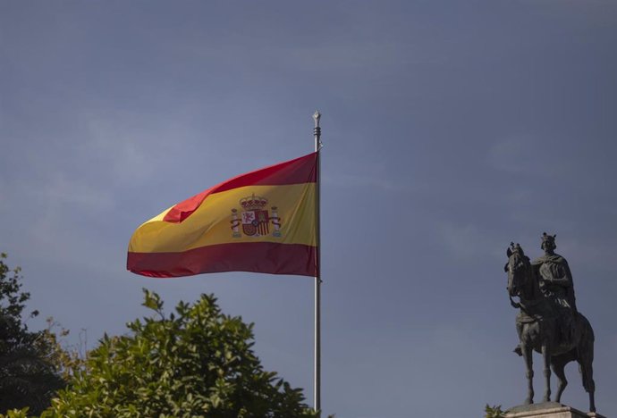 Archivo - Bandera de España 