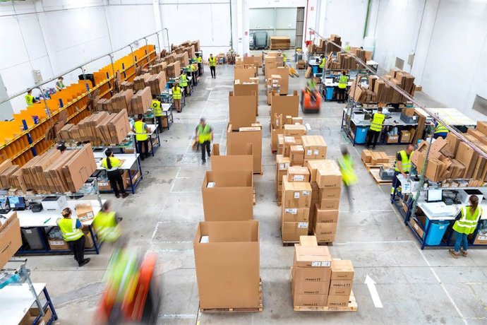 Preparación de pedidos Black Friday en BigBuy.