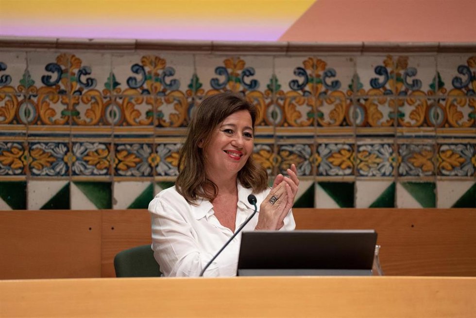 Archivo - La presidenta del Govern, Francina Armengol. 