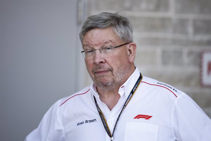 Archivo - BRAWN Ross (gbr), Managing Director of motorsport Formula One Group, portrait during the Formula 1 Aramco United States Grand Prix 2022, 19th round of the 2022 FIA Formula One World Championship from October 21 to 23, 2022 on the Circuit of th