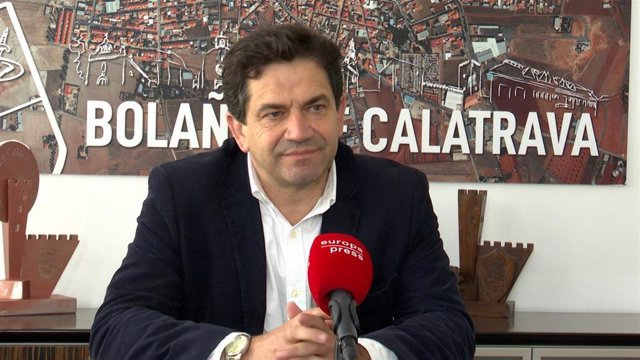 El presidente del PP de Ciudad Real, Miguel Ángel Valverde, en entrevista con Europa Press