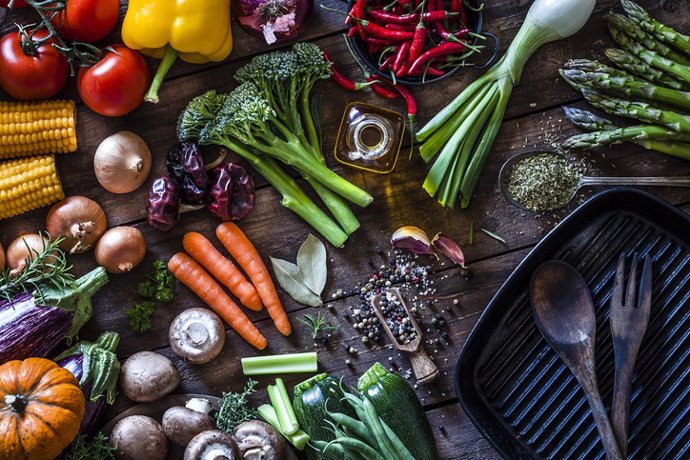 Archivo - Vegetales, verduras, dieta saludable