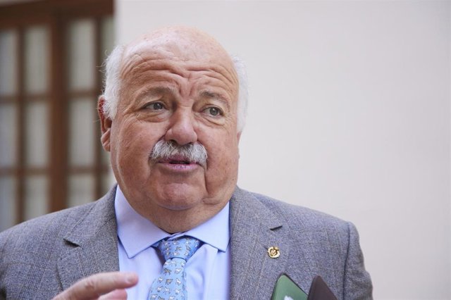 El presidente del Parlamento de Andalucía, Jesús Aguirre