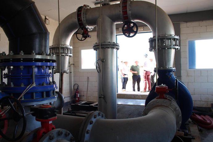 Imagen de una de las estaciones de bombeo